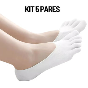 Kit 5 Pares de Meias Ortopédicas Comfort Plus - Tamanho Universal