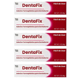 Kit 5 Dentalfix - Fixador e Adesivo Para Dentadura - Ultra Fixação e Conforto