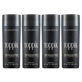 Kit 4 Toppik Hair Fiber - Solução Para Problemas Capilares