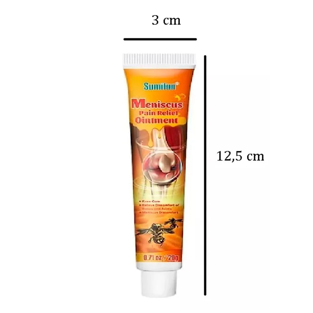 Kit 5 Creme Meniscus - Fórmula Natural com Extrato de Abelha | Entrega Rapidinho