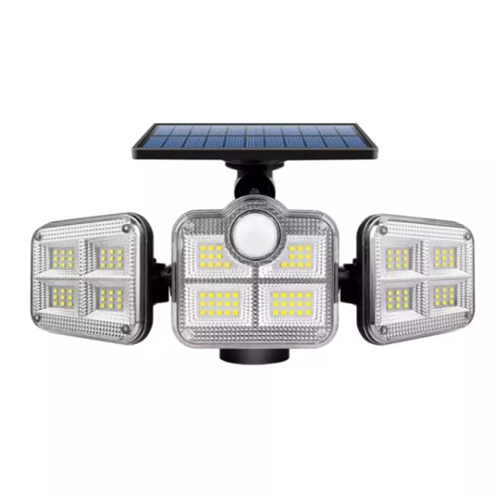 Refletor Led Solar Com 3 Cabeças 800W | Entrega Rapidinho