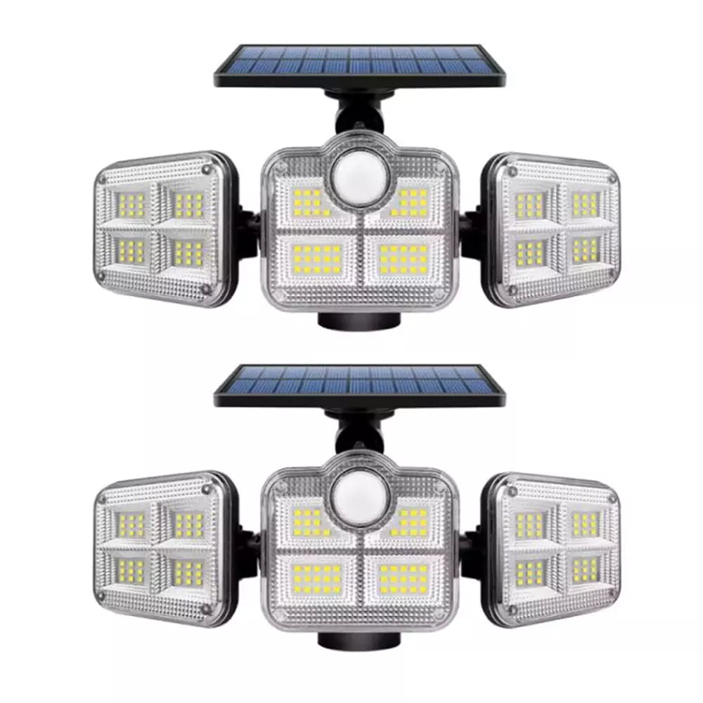 Refletor Led Solar Com 3 Cabeças 800W | Entrega Rapidinho